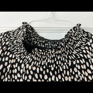 J Crew Factory Mock Collar Blouse Medium NWT
